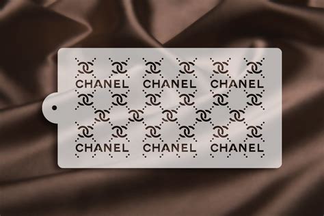 chanel cake stencil|chanel templates.